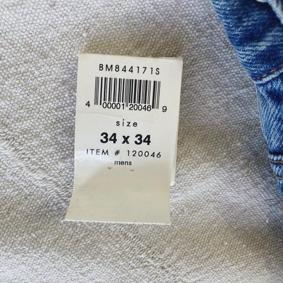 Vintage 90's NWT Easy Fit Double Stone Wash Jeans - Picture 7 of 9